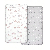 Baby Crib Sheets 2 Pack 60x120 cm
