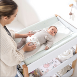 Changing table 50x80 cm with shelves wood