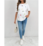 Maternity Casual Palm Tree T-Shirt