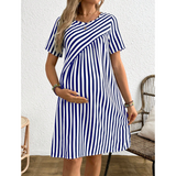 Maternity Women's Striped Dress