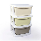 3-DRAWER STORAGE UNIT