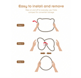 2pcs Baby Car Sunshade BEAR