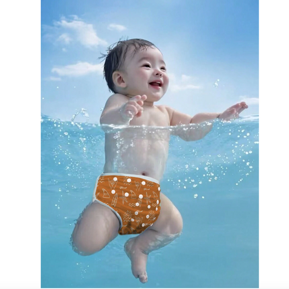 Waterproof Swimming Diaper Pants / one size