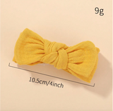 3pcs/Set Floral Fabric Bow Knot Headbands