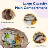 Large Capacity Diaper Tote Bag
