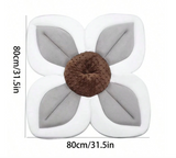 Baby Lotus Shape Bath Cushion Soft