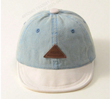 Denim Patchwork Casual Cap 1-2y