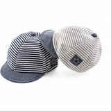 Star Striped Peaked Cap 3-12m