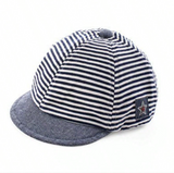 Star Striped Peaked Cap 3-12m