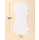 4pcs/Set Baby Burp Cloths/ pink