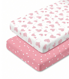 Baby Crib Sheets 2 Pack 60x120 cm