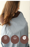 Breastfeeding/Nursing Cover 2-Layer Muslin