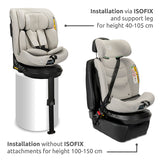 Car Seat SOLARIS i-Size ISOFIX Support Leg 360