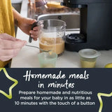 Quick-Cook 6-in-1 Baby Food Maker Black