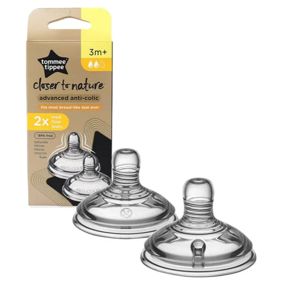 Closer To Nature 3m+ MED FLOW TEATS
