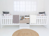 Twin Baby Crib Cot Bed