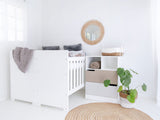 Twin Baby Crib Cot Bed