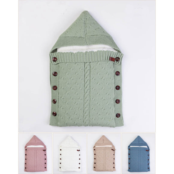 Baby Knitted Receiving Blanket