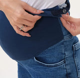 Wide-Leg Maternity Jeans