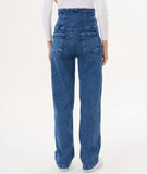 Wide-Leg Maternity Jeans