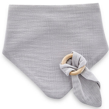Muslin Bib With Teether