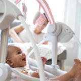 Ingenuity Comfort 2 Go Compact Portable Swing, Flora the Unicorn