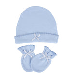 Baby Mittens And Hat Set