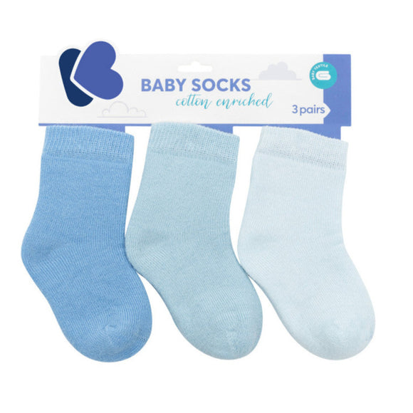 Baby Thermal Socks Blue 0-6 m