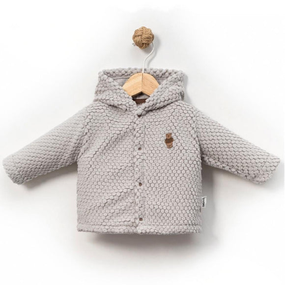 BEBİTOF Embossed Welsoft Cardigan