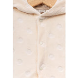 Jacquard Velvet Hooded Cardigan