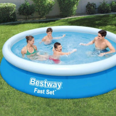 Fast Set Family paddling pool for kids and adults 3.66 m x 76 cm
