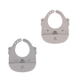 kikkaboo Silicon bibs