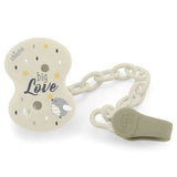 Clip with chain mixed colours