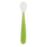 Soft Silicone Spoon Green 6M+