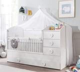 Baby Cotton Growing Bed (With Parent Bed) XL size (80x180 Cm) - Mommy And Me