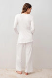 Dentelle Maternity & Nursing Robe Pajama Set