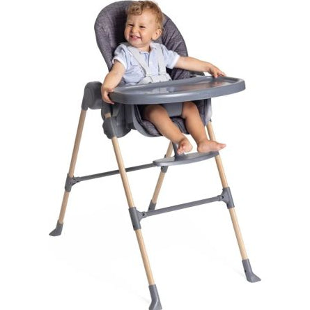 Polly Essential Highchair -Coal- 0m/3y