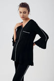 Flare Sleeve Maternity Pajama Set