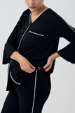 Flare Sleeve Maternity Pajama Set