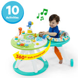 Bright Starts Around We Go 2-in-1 Walk-Around Activity Center & Table - Tropic Cool