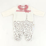 JUMPSUIT...VELVET WITH BOW