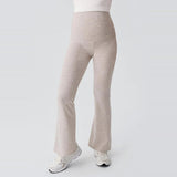 Flare Maternity Pants Flexible Soft Texture
