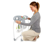 Bright Starts Rainforest Vibes Baby Swing with Toy Bar