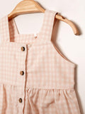 Checkered Jumpsuit 3-6/6-9/9-12/18-24 m