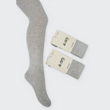 1p Kids Cotton Tights, Soft Knit, Ages 1-6 Years