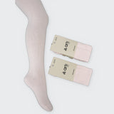 1p Kids Cotton Tights, Soft Knit, Ages 1-6 Years