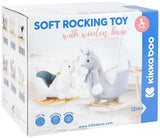 White Puppy Rocking Toy with Seat - Mommy And Me