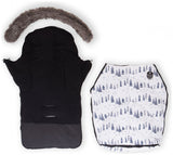 Footmuff for Baby Stroller - Snow Forest