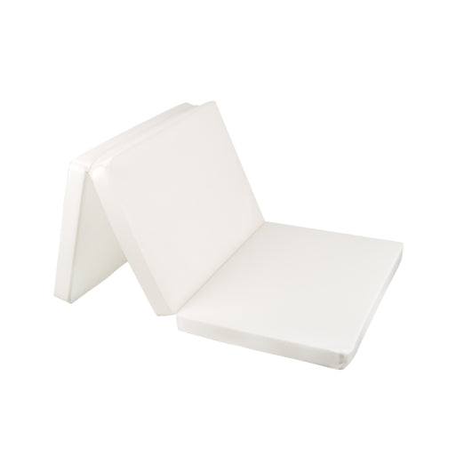 Foldable mattress 59/118/5 cm polyester Light Grey