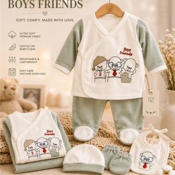 Baby Boy Newborn Set 5-Piece – Boys Friends